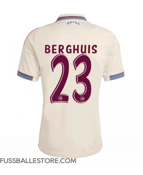 Günstige Ajax Steven Berghuis #23 3rd trikot 2025-26 Kurzarm Günstige Ajax Steven Berghuis #23 3rd trikot 2025-26 Kurzarm